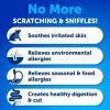 Dog Allergy Relief Chews Itching Skin Relief for Dogs Fish Oil Omega 3 Seasonal Allergies Pills Skin & Coat Anti ItchHot Spots Treatment Canine Immune