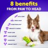 Dog Multivitamin Chewable with Glucosamine 20 in 1 Dog Vitamins and Supplements Senior & Puppy Multivitamin for Dogs Pet Joint Support Health Immunity